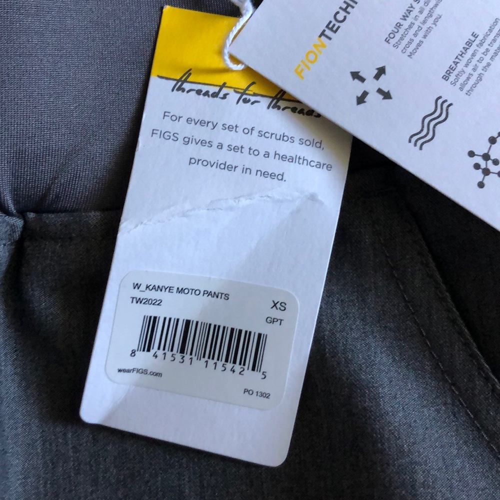 Kanye Moro Figs scrub pants